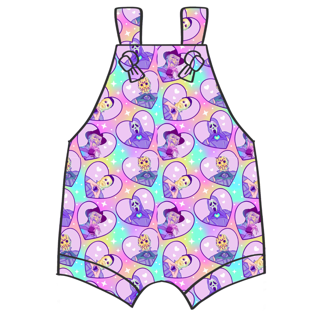 Pastel Hearts Knotted Jumper