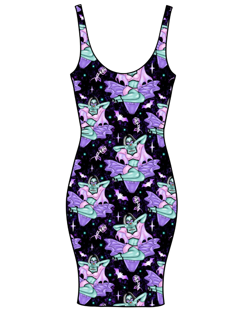 Hot Ghoul Lily Adult Bodycon