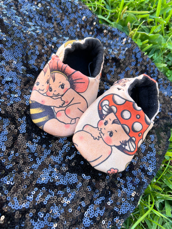 Cottage Kewpie Baby Booties