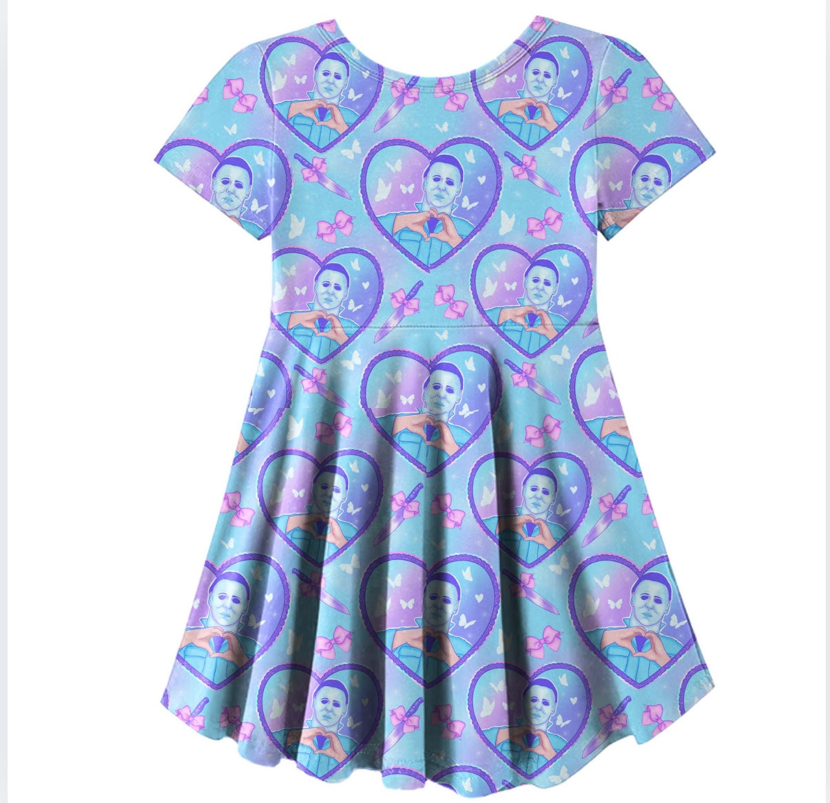 MM Horror Pastel Hearts Dress