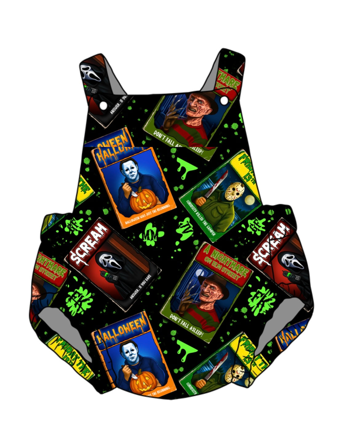 GB Horror Unisex Baby Romper