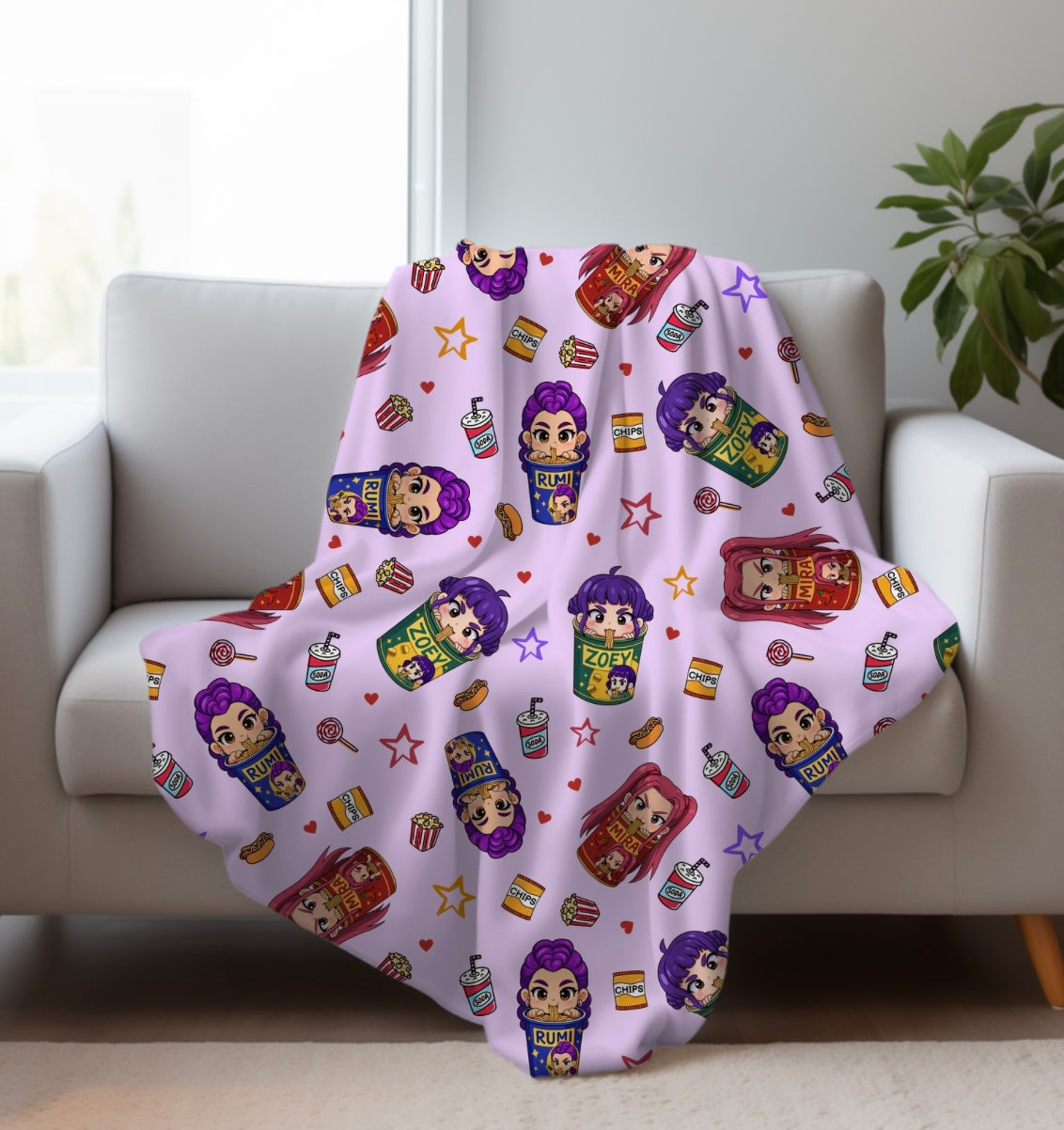 Soda Pop Girly Blanket