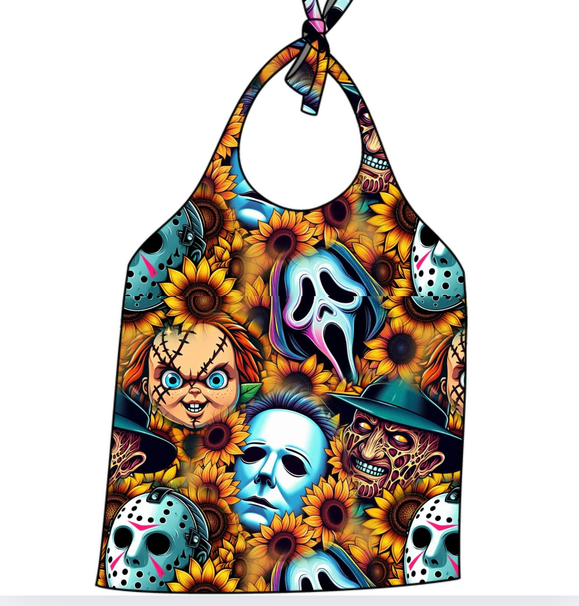 Sunflower Halter Top