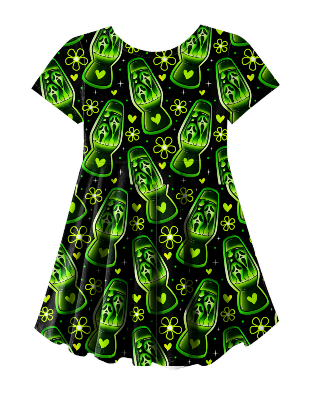 Groovy Ghost Skater Dress