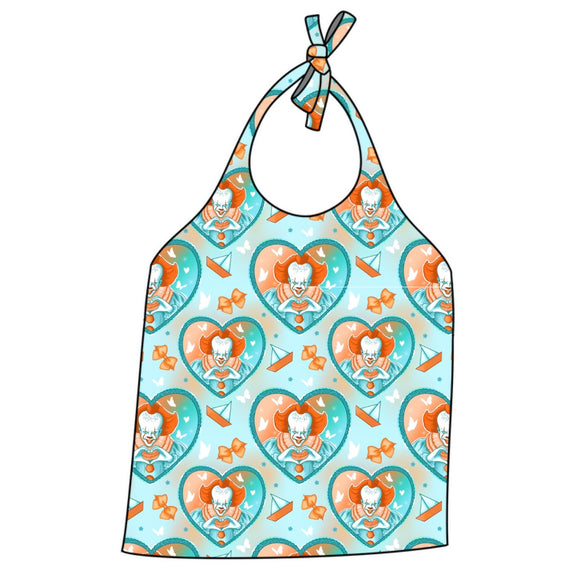 PW Pastel Horror Hearts Halter