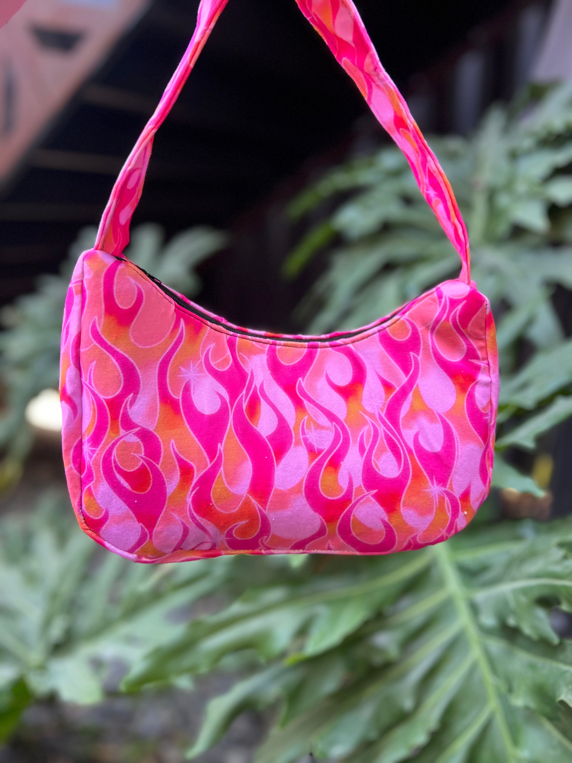 Y2K Flames Handbag