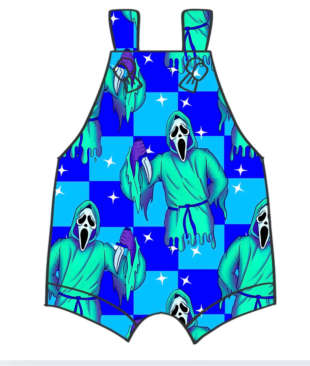 Checkered Ghost Knotted Jumper