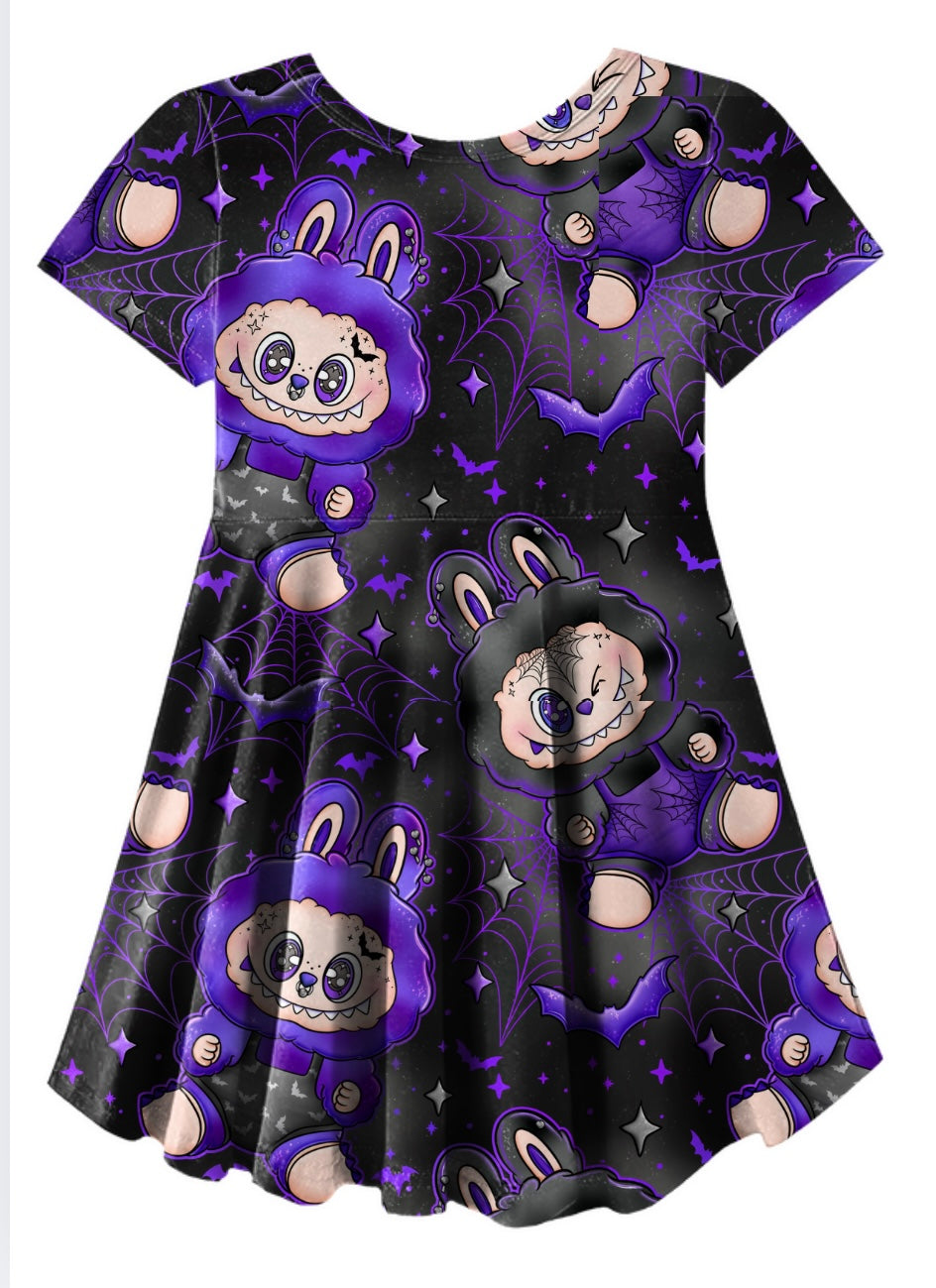 Purple BuBu Skater Dress