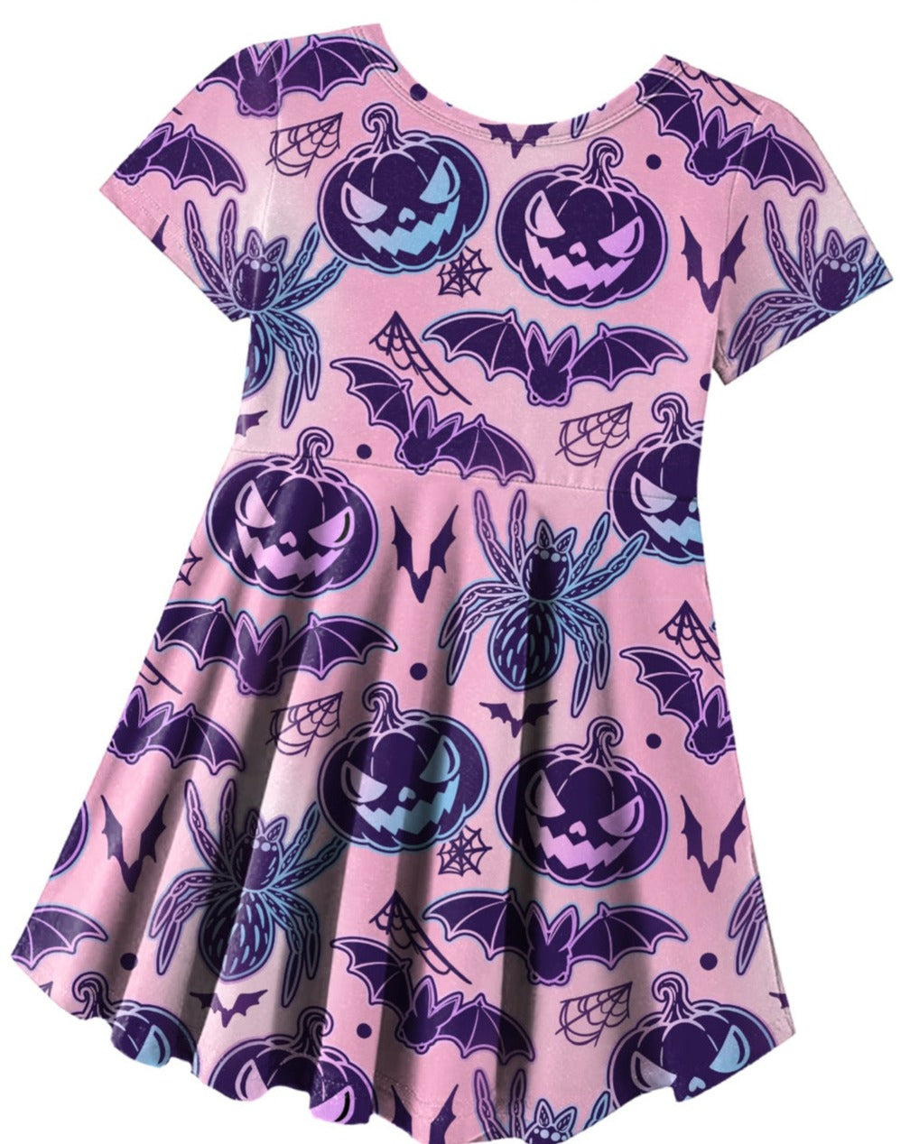 Pastel Halloween Skater Dress