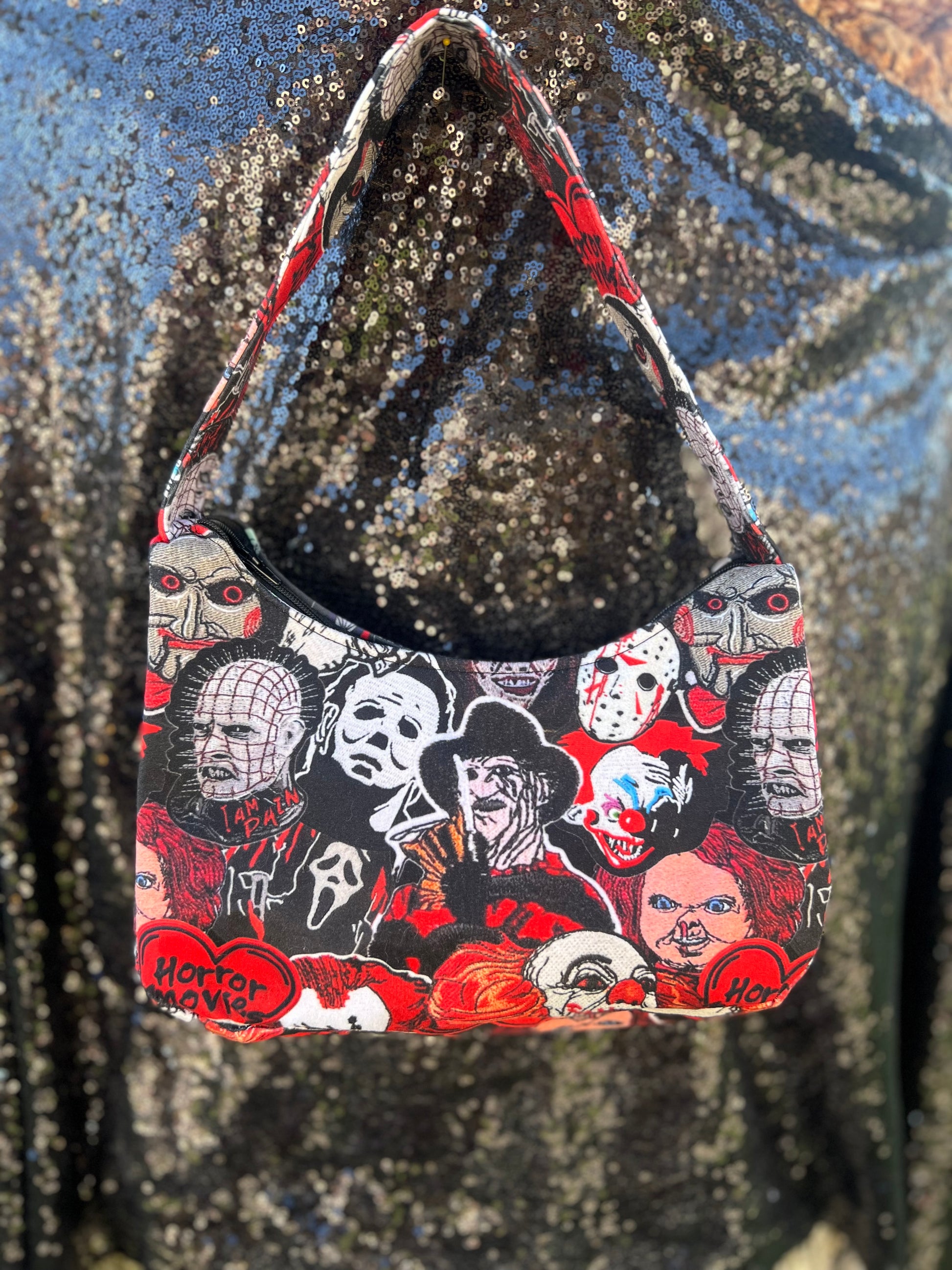 H0rror Patch Handbag