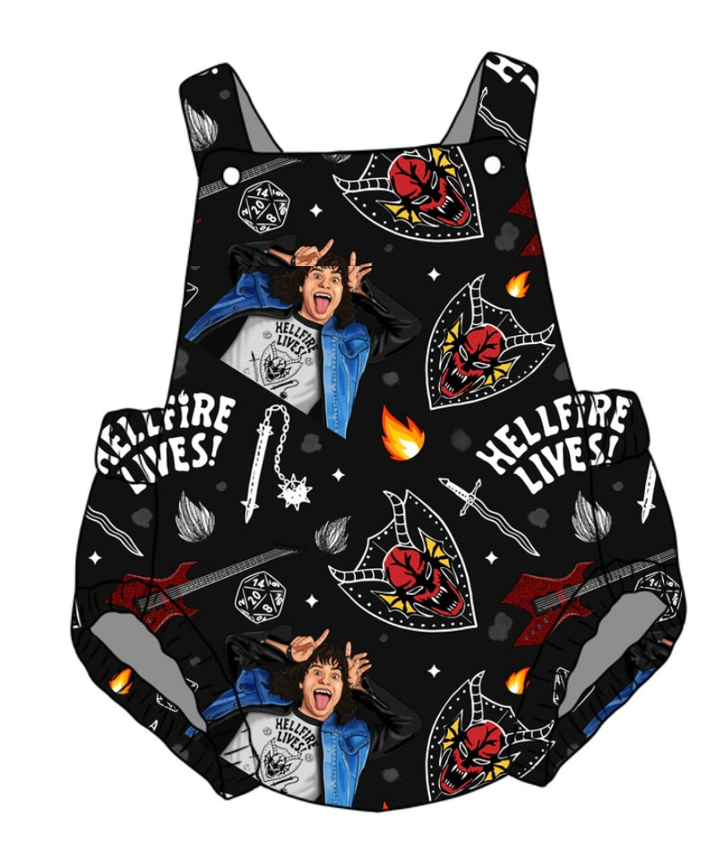 HFC Black Unisex Baby Romper