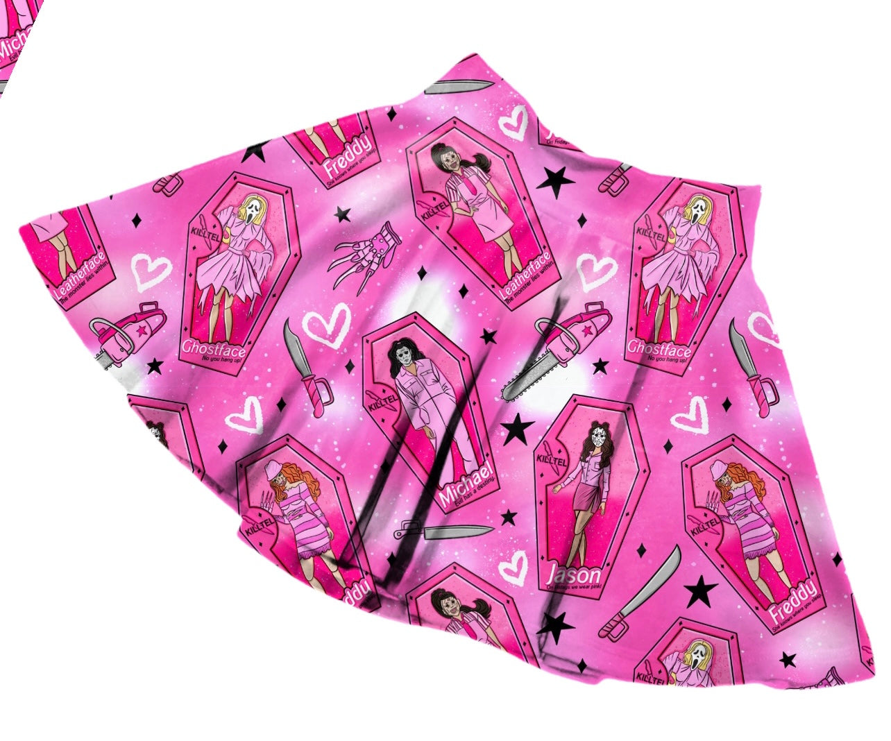 K!LL-TEL Pink Skater Skirt