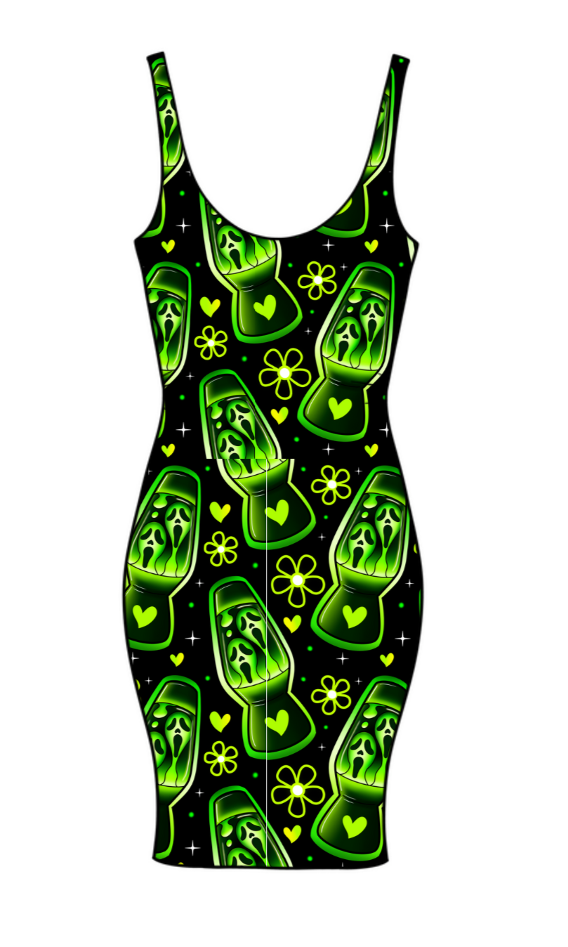 Groovy Ghost Adult Bodycon