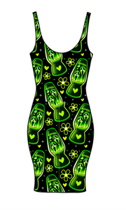 Groovy Ghost Adult Bodycon