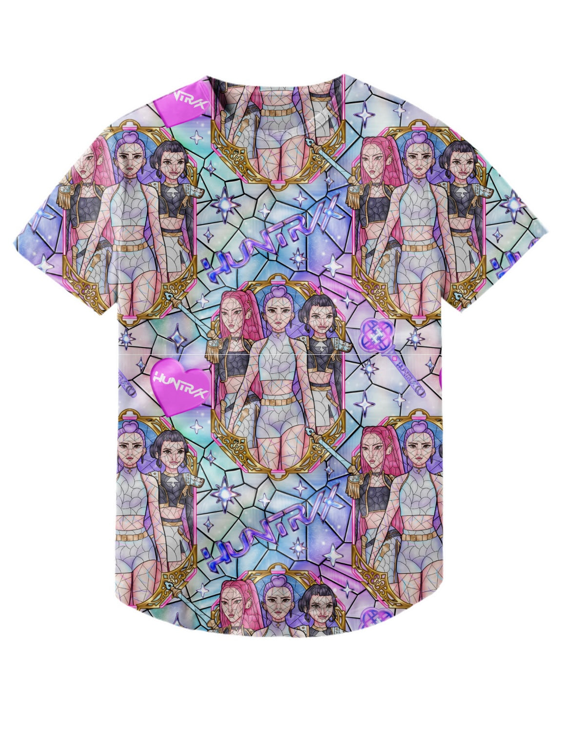 Iridescent Popstar Skater Skirt