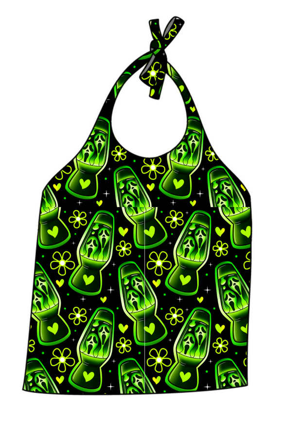 Groovy Ghost Halter Top