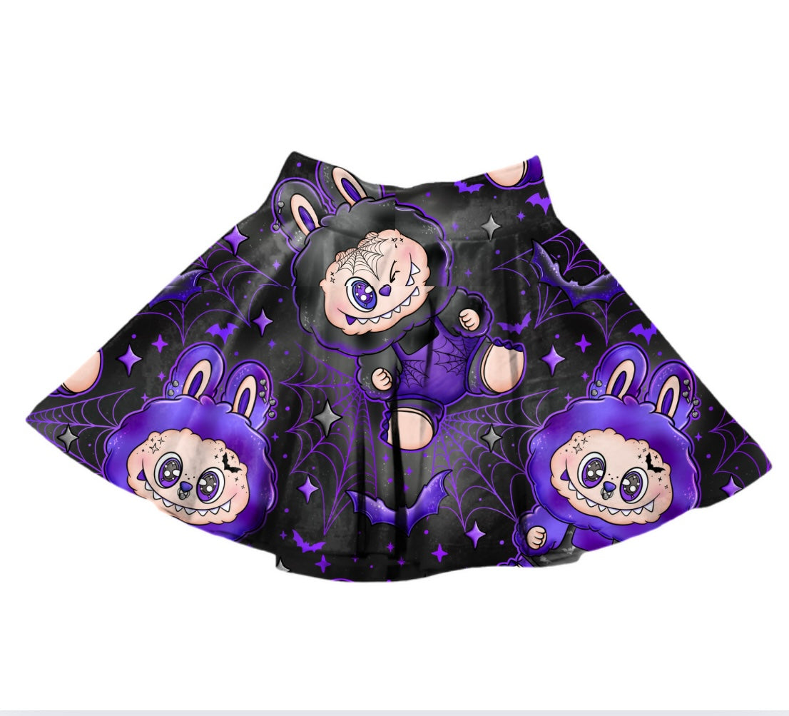 Purple BuBu Skater Skirt
