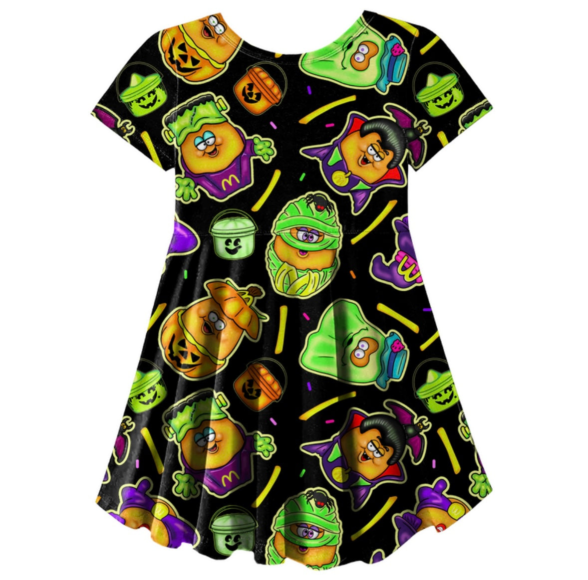 Glow McNuggets Skater Dress