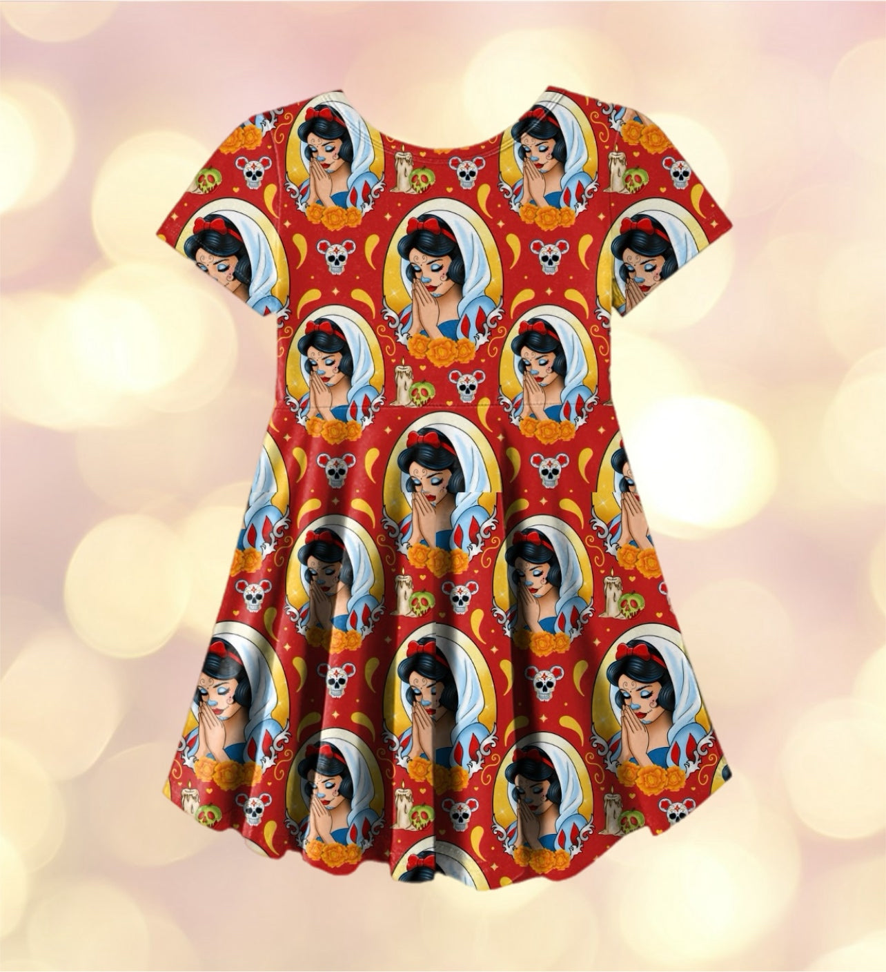 DOTD Princess Snow Skater Dress