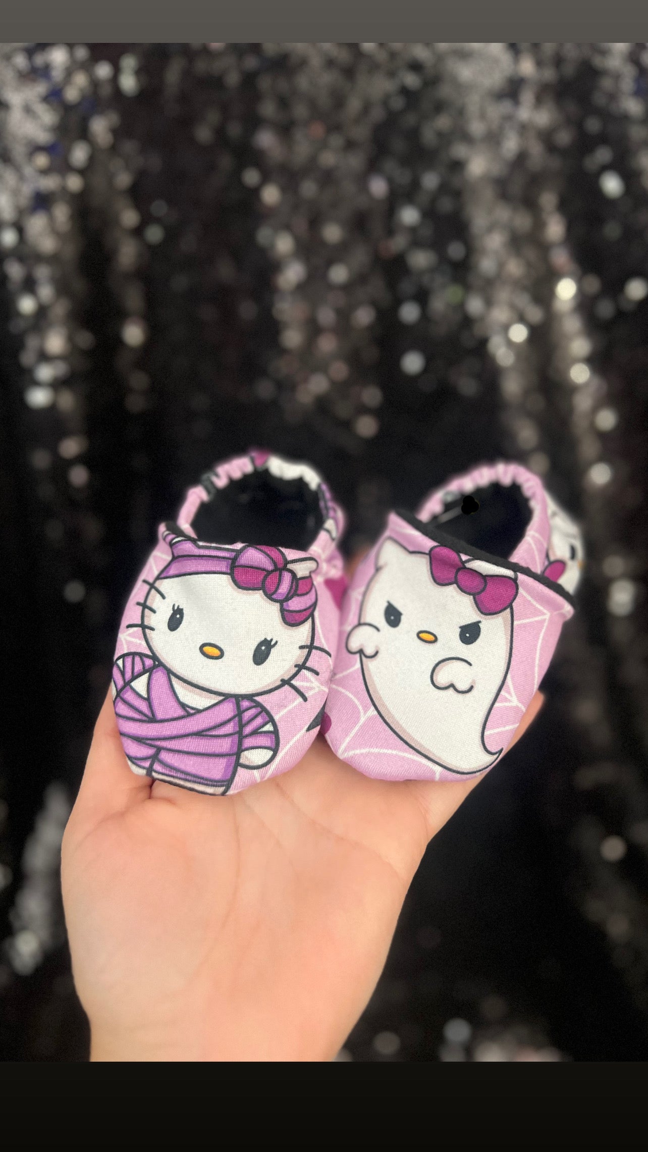 Mummy Kitty Baby Booties