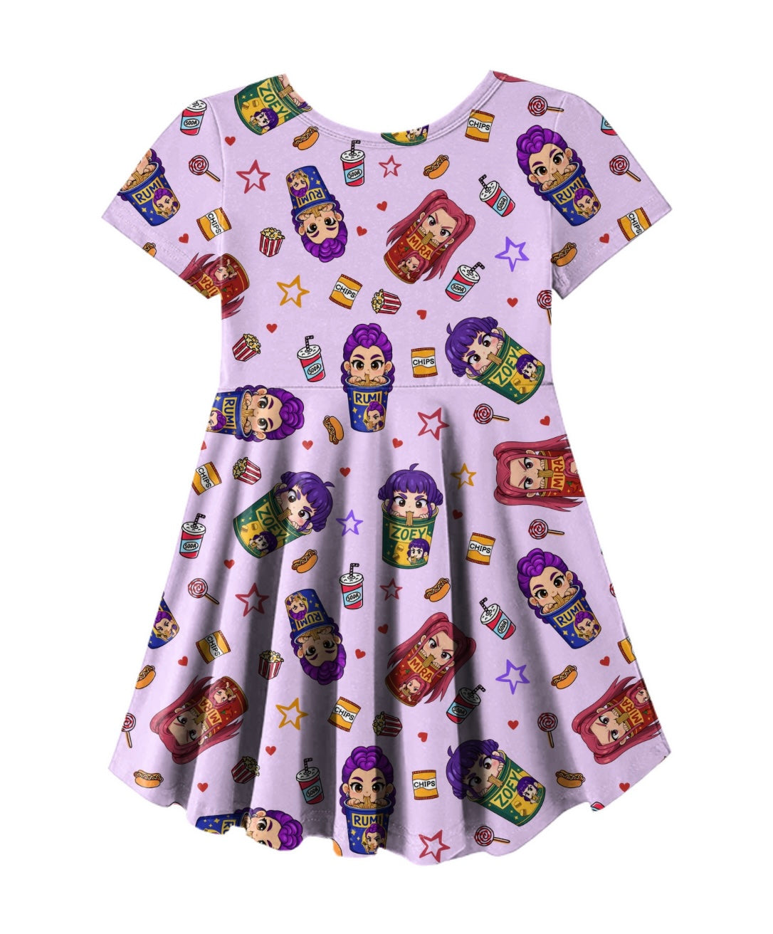 Soda Pop Girly Skater Dress