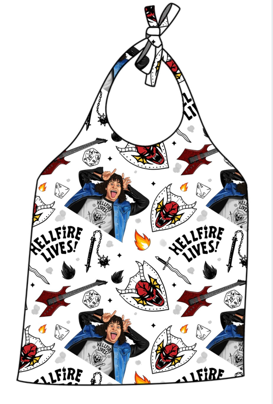 HFC White Halter Top