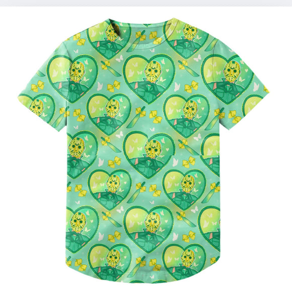 JV Pastel Horror Hearts Unisex Kids Shirt