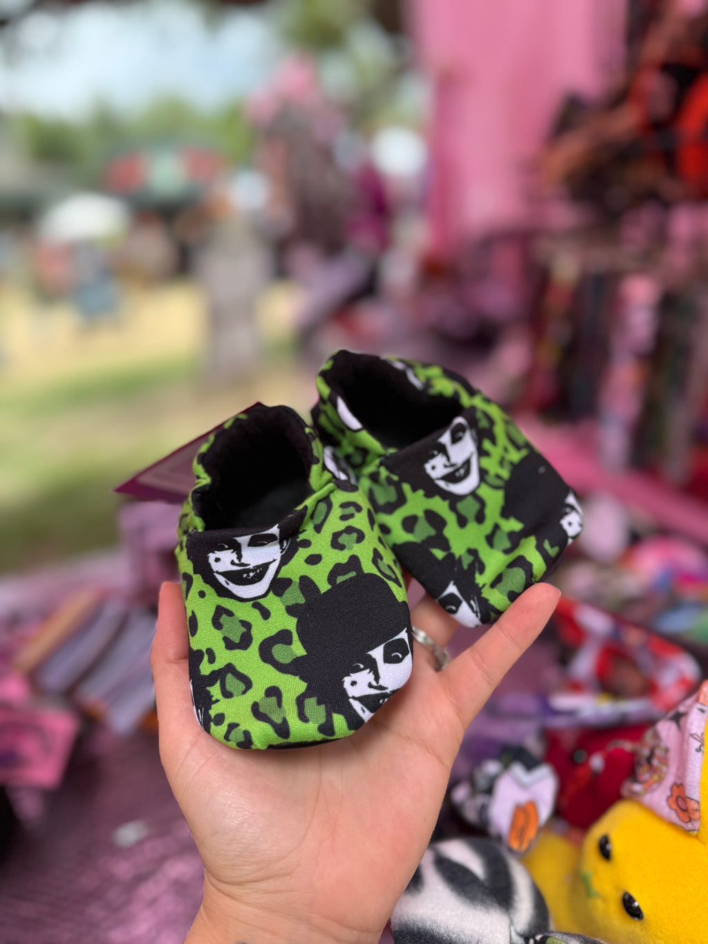 Monkey Baby Booties