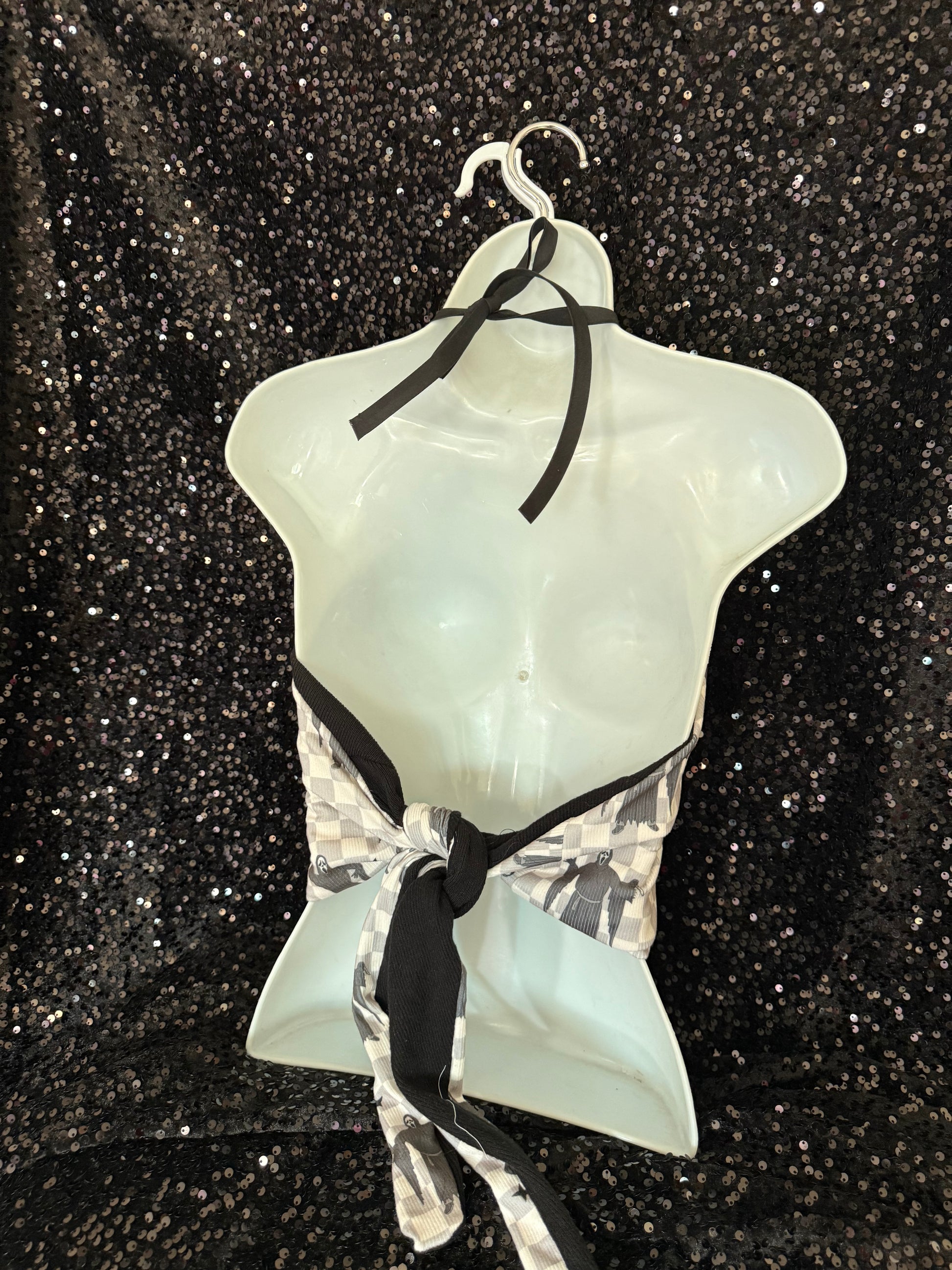 Checkered Ghost Halter