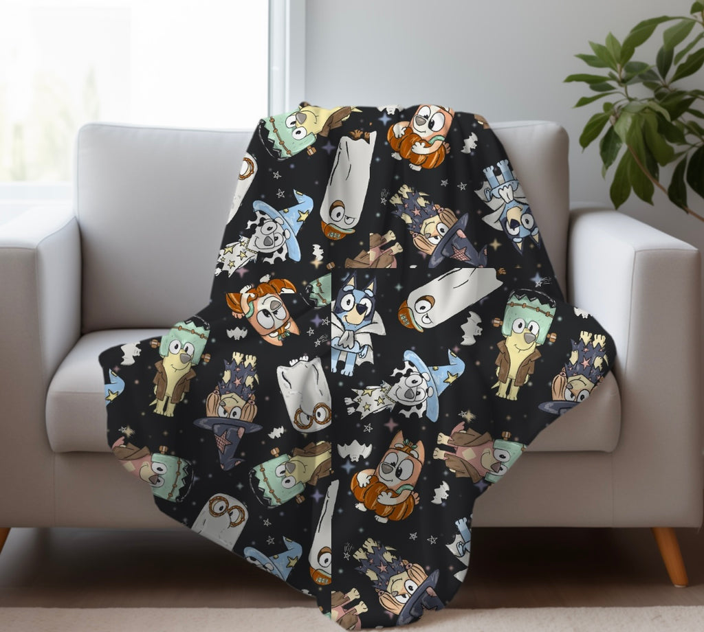 Halloween Pup Blanket