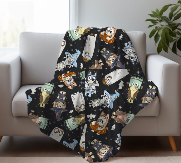 Halloween Pup Blanket