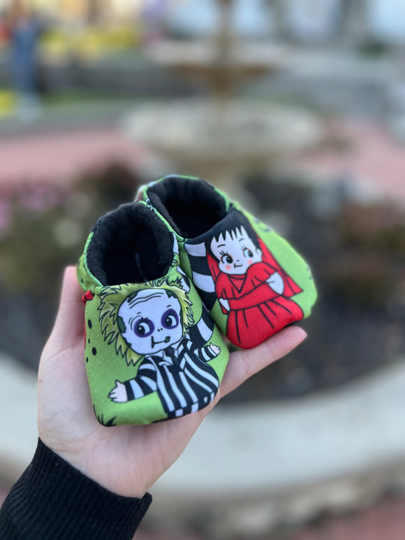 Beetle Kewpie Baby Booties