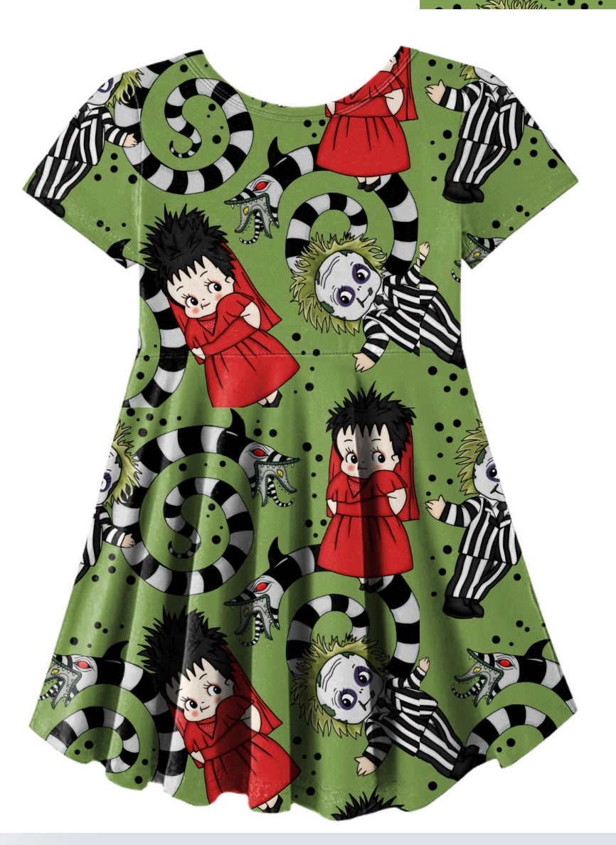 Kewpie Lyd!a & Beetle Skater Dress