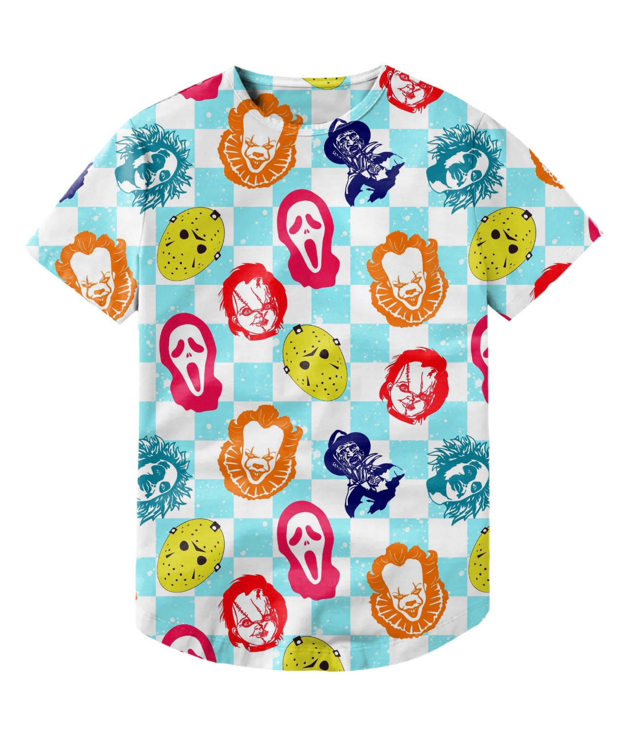 Blue Checkered Unisex Shirt
