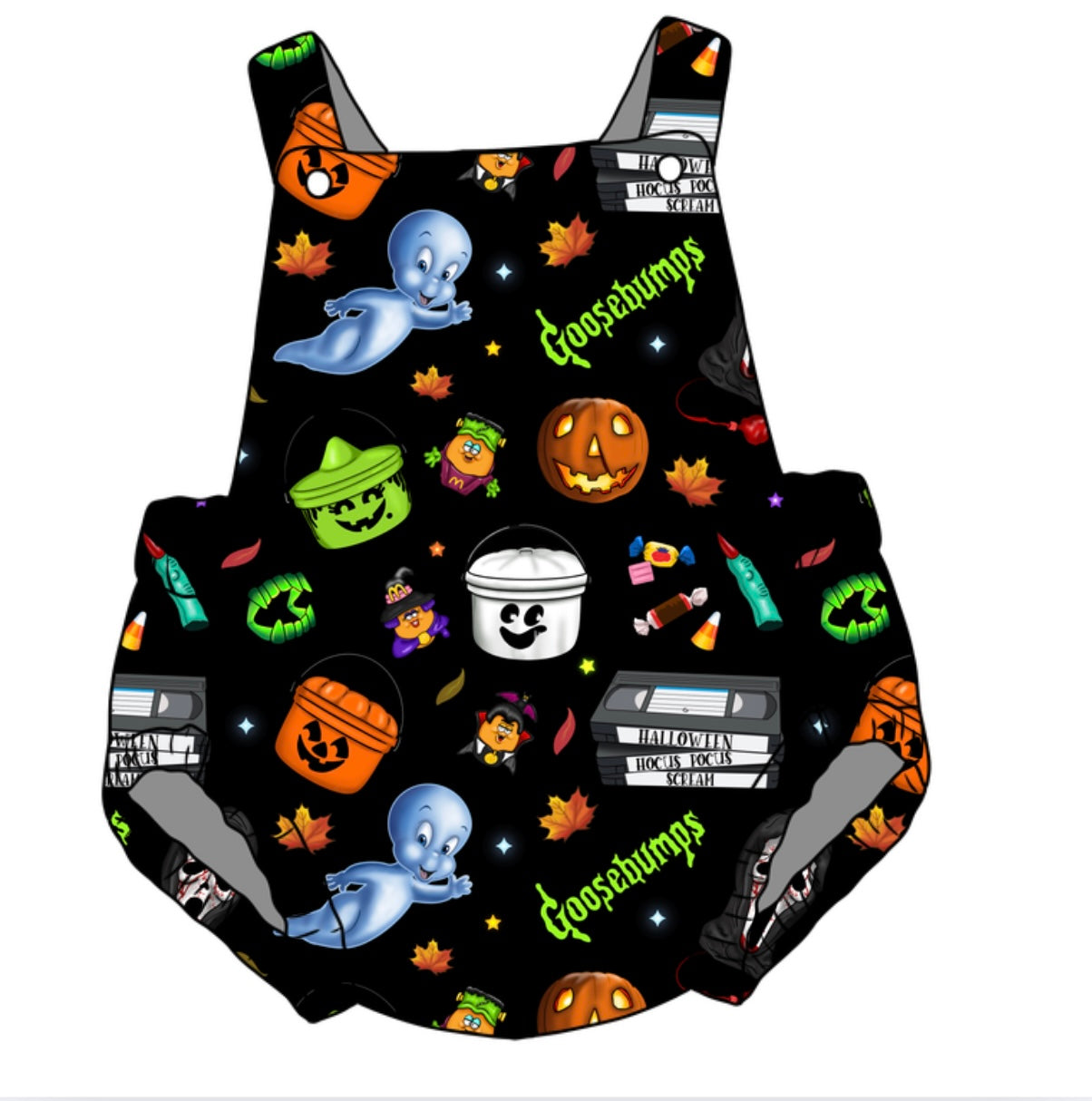 90’s Spooky Baby Romper