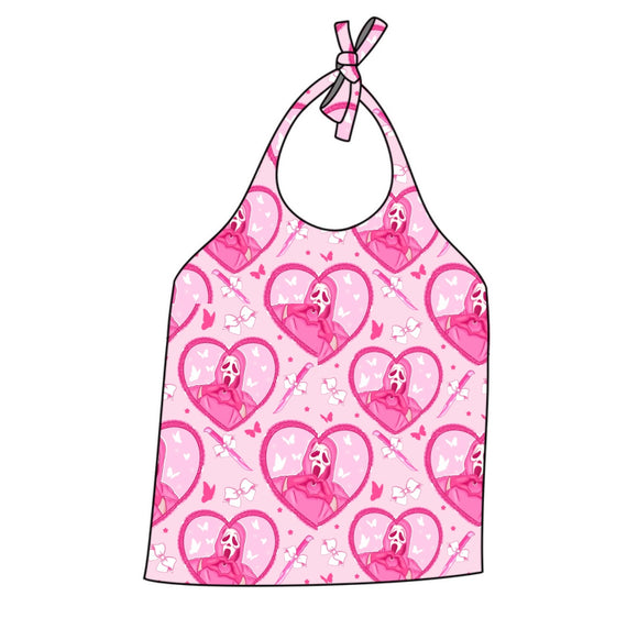 GF Pastel Horror Hearts Halter
