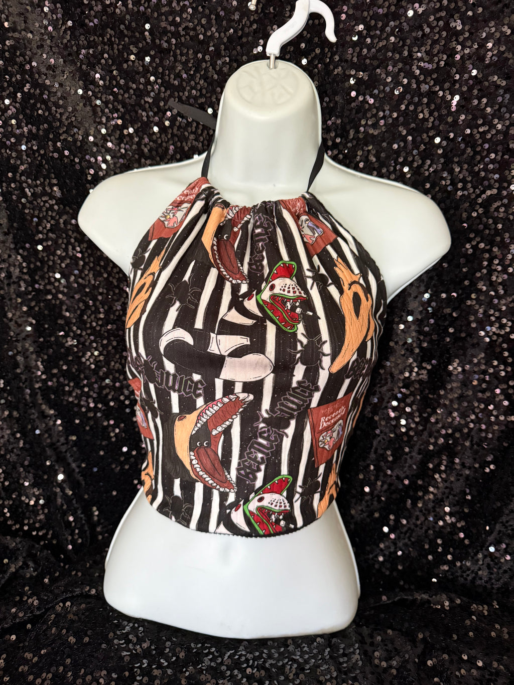 Stripped Beetle Guy Halter