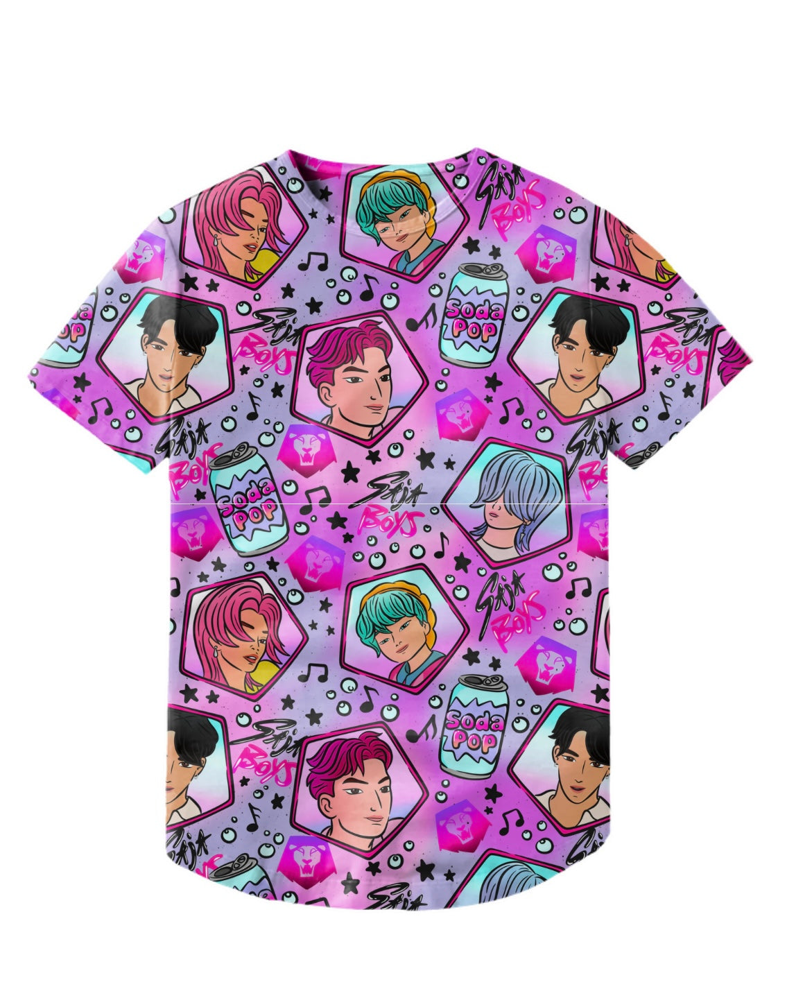 Popstar Boys Baby Romper