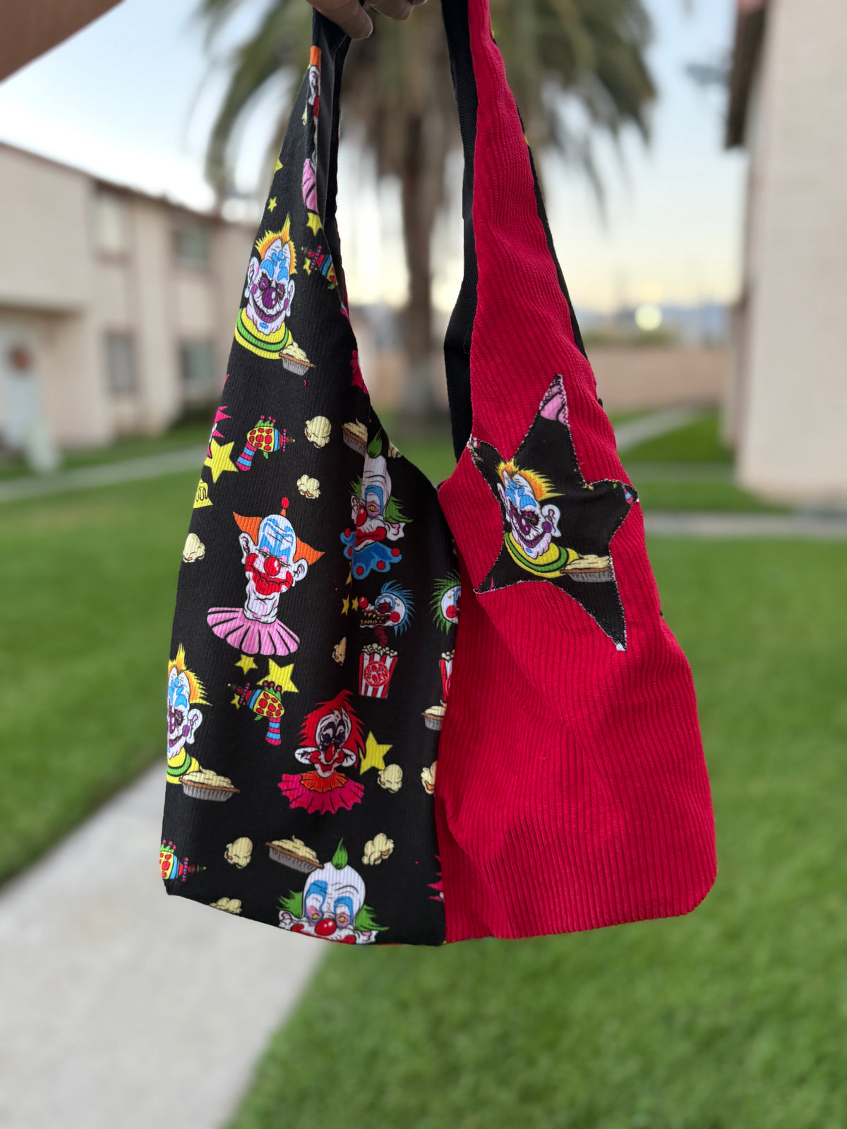 Pre-Order KLOWNZ Corduroy Hobo Bag