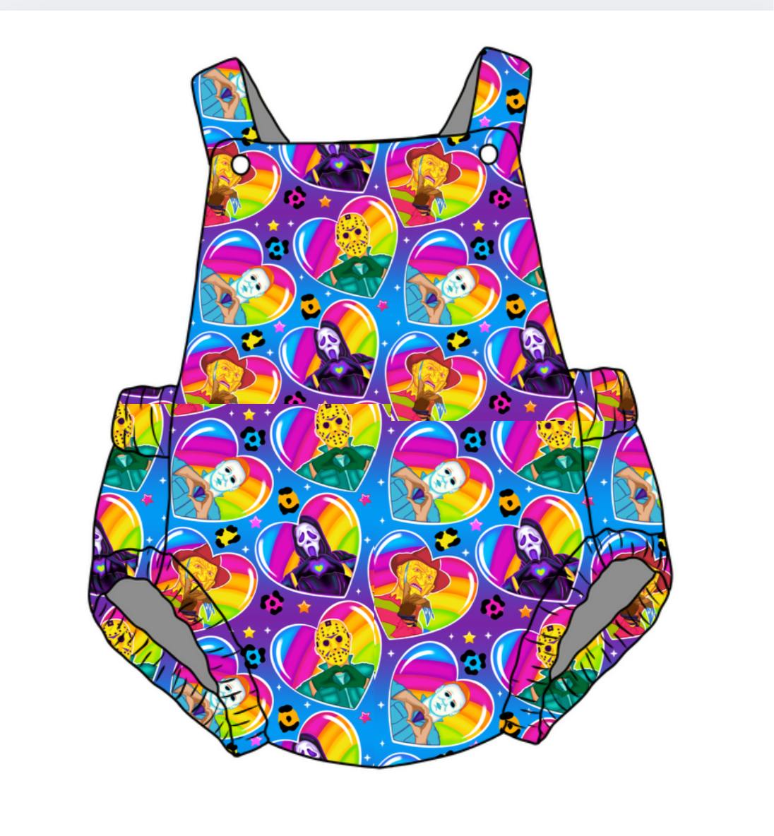 LF Dudes Unisex Baby Romper