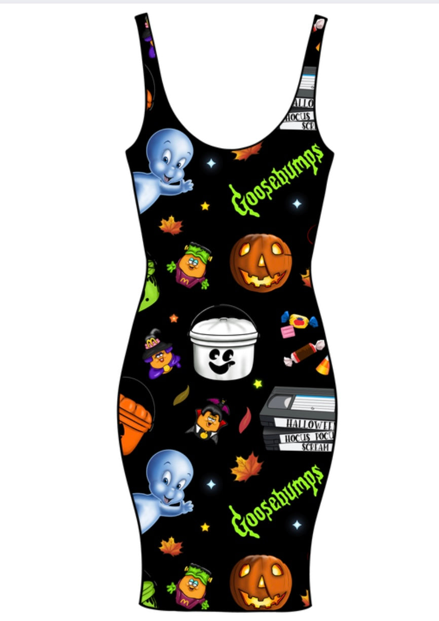 90’s Spooky Adult Bodycon