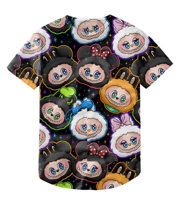 Fuzzy Buddy Black Unisex Shirt