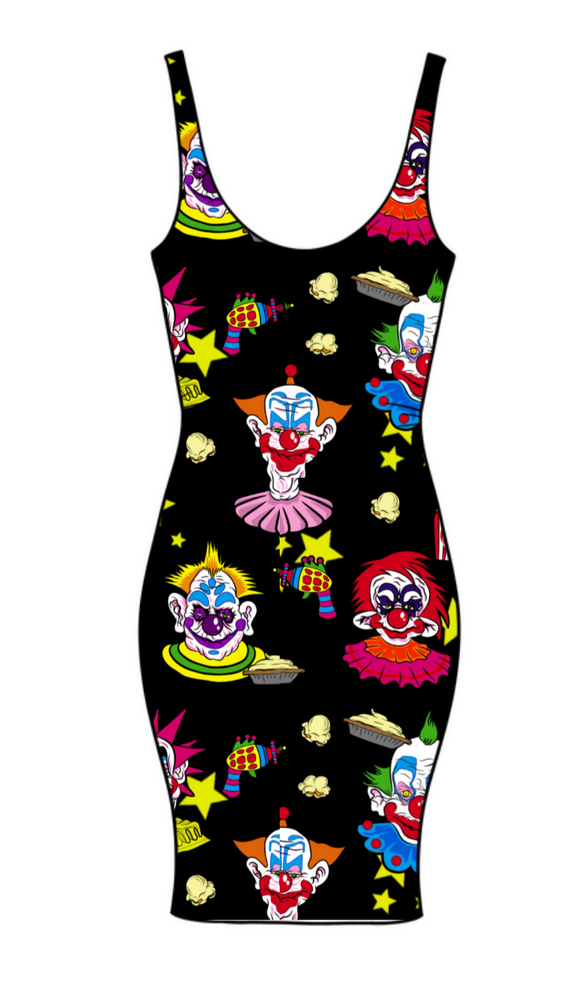 Klowns Black Adult Bodycon