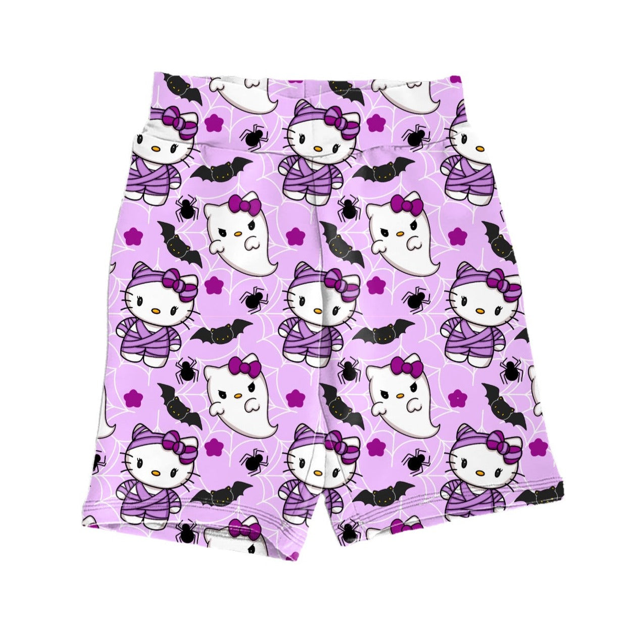 Mummy Kitty Biker Shorts