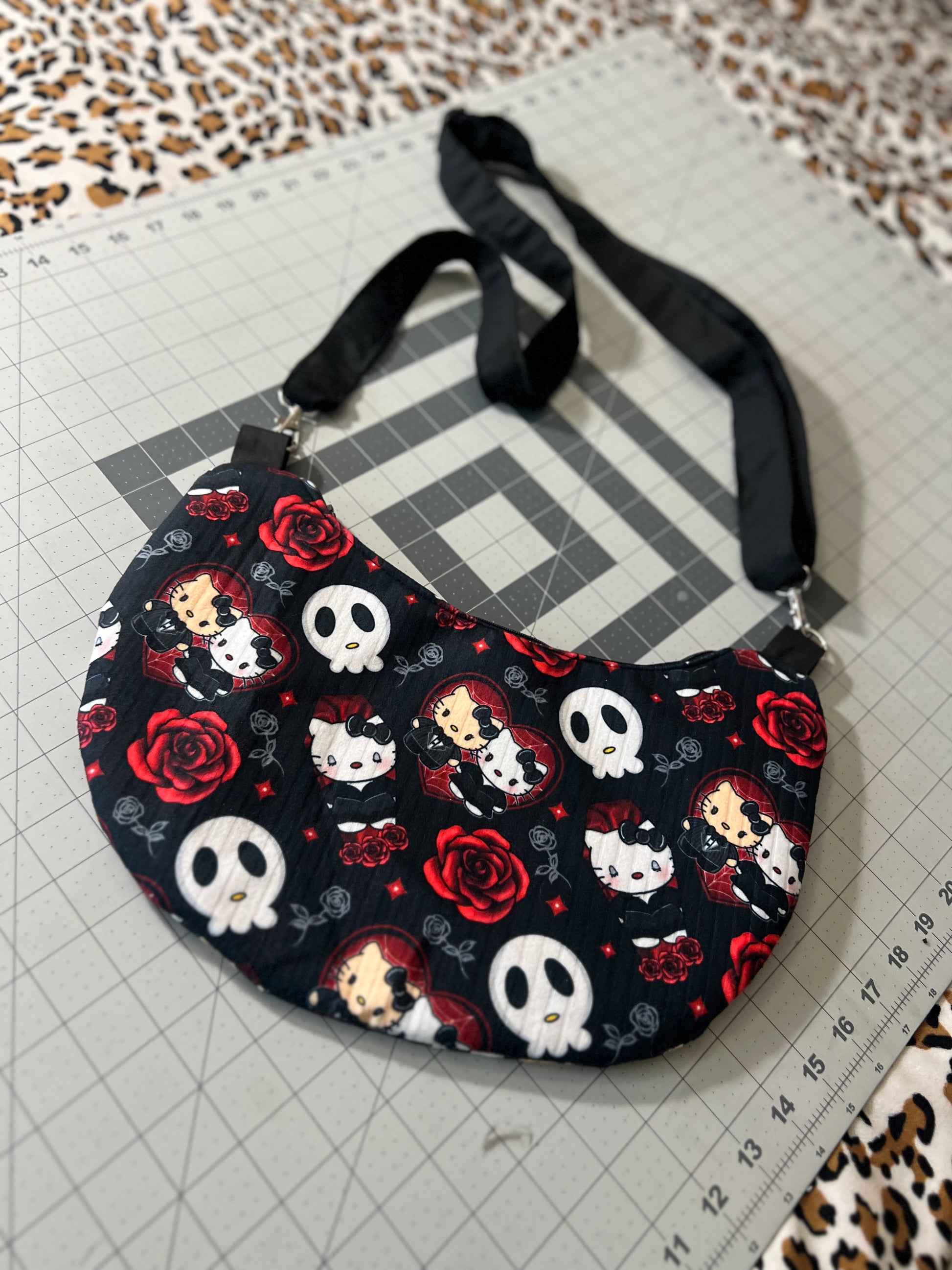 HK Cara Mia Crescent Crossbody Bag