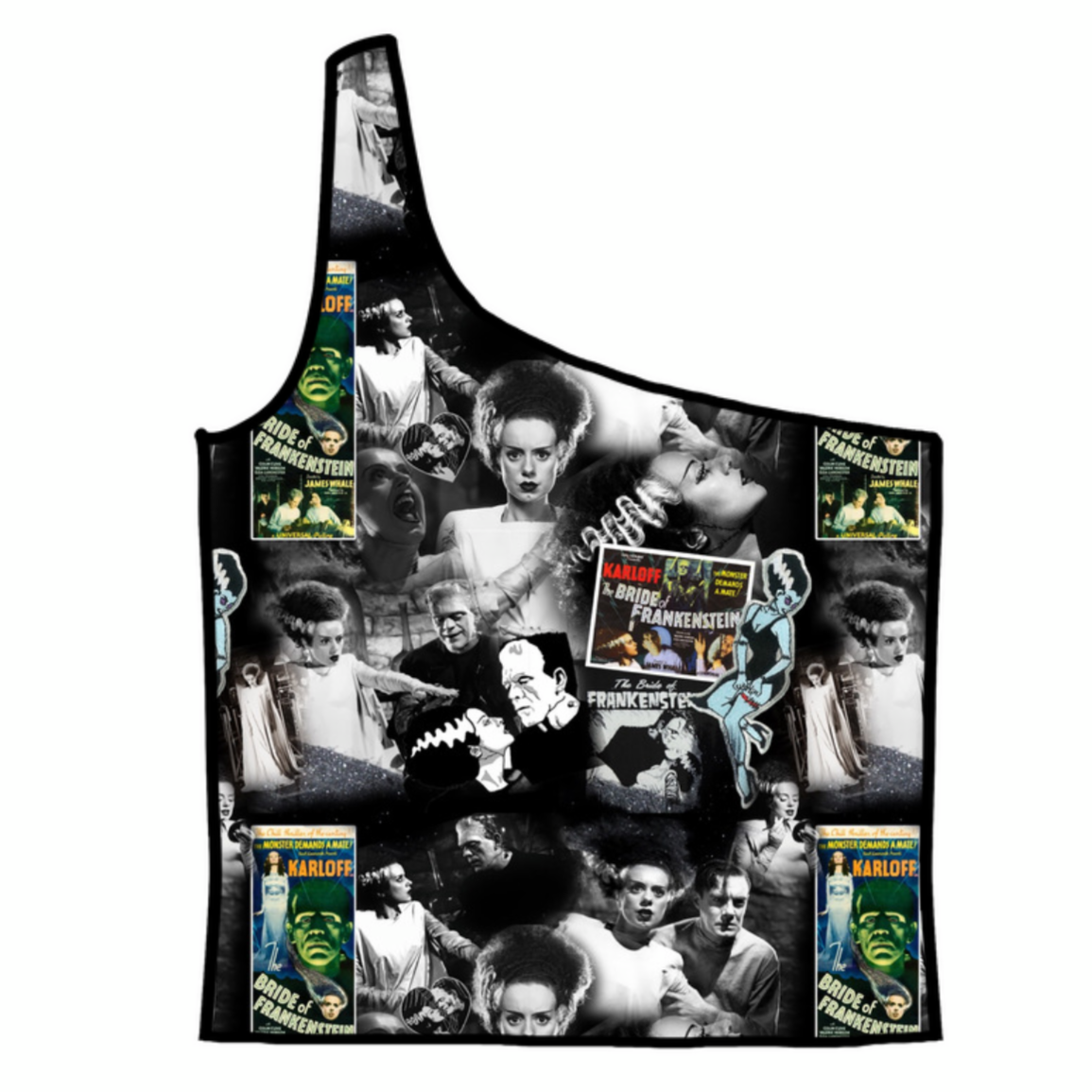 It’s Alive! Adult One-Shoulder Cropped Top