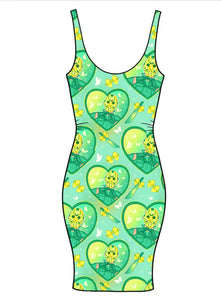 JV Pastel Horror Hearts Adult Bodycon
