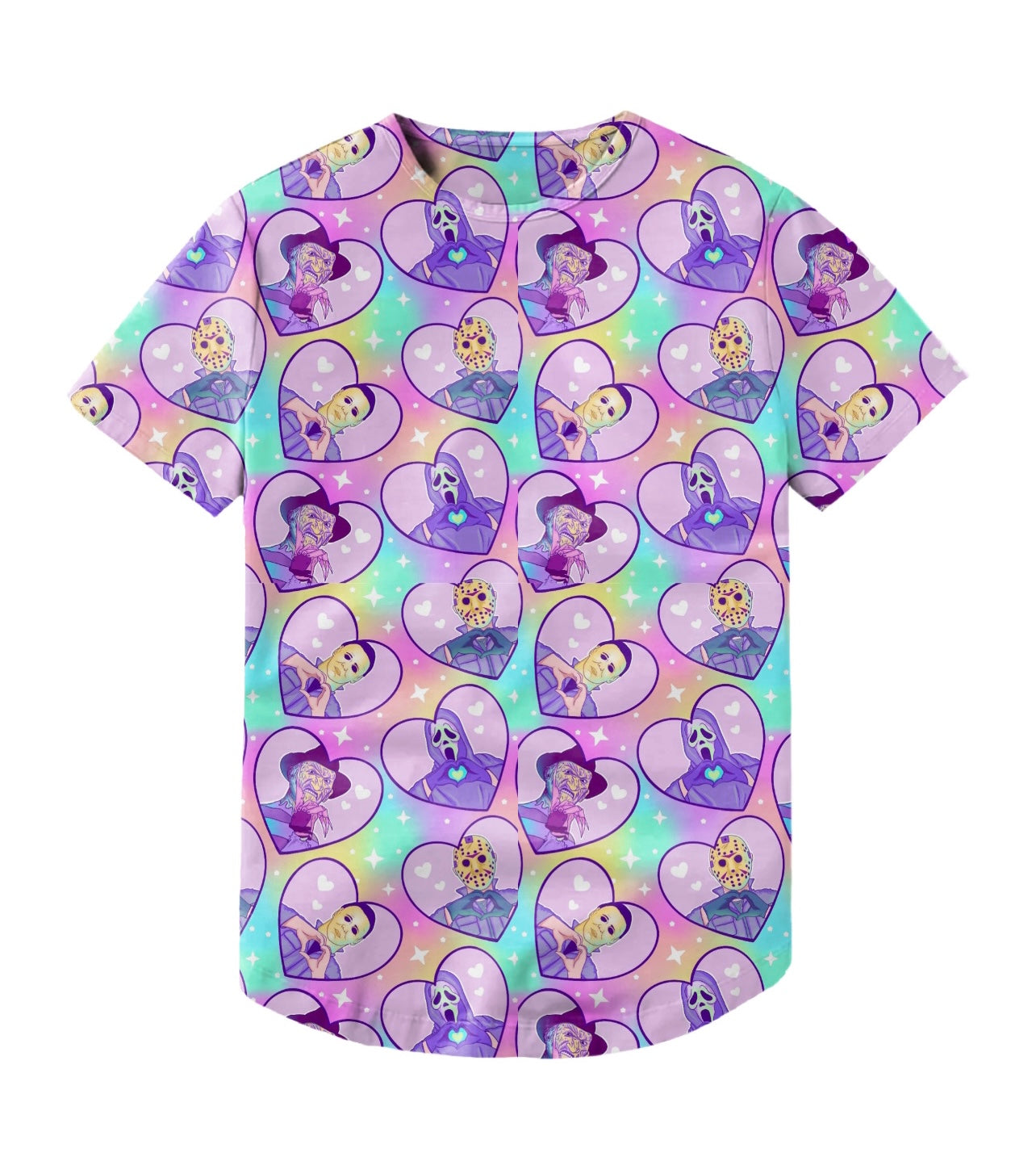 Pastel Horror Hearts Unisex Shirt