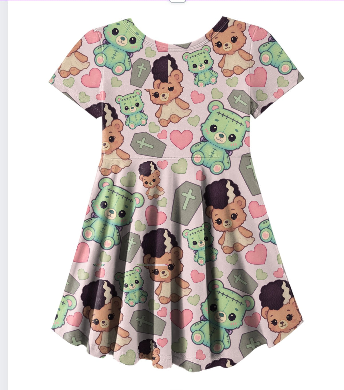 Frank n Bride Bears Skater Dress