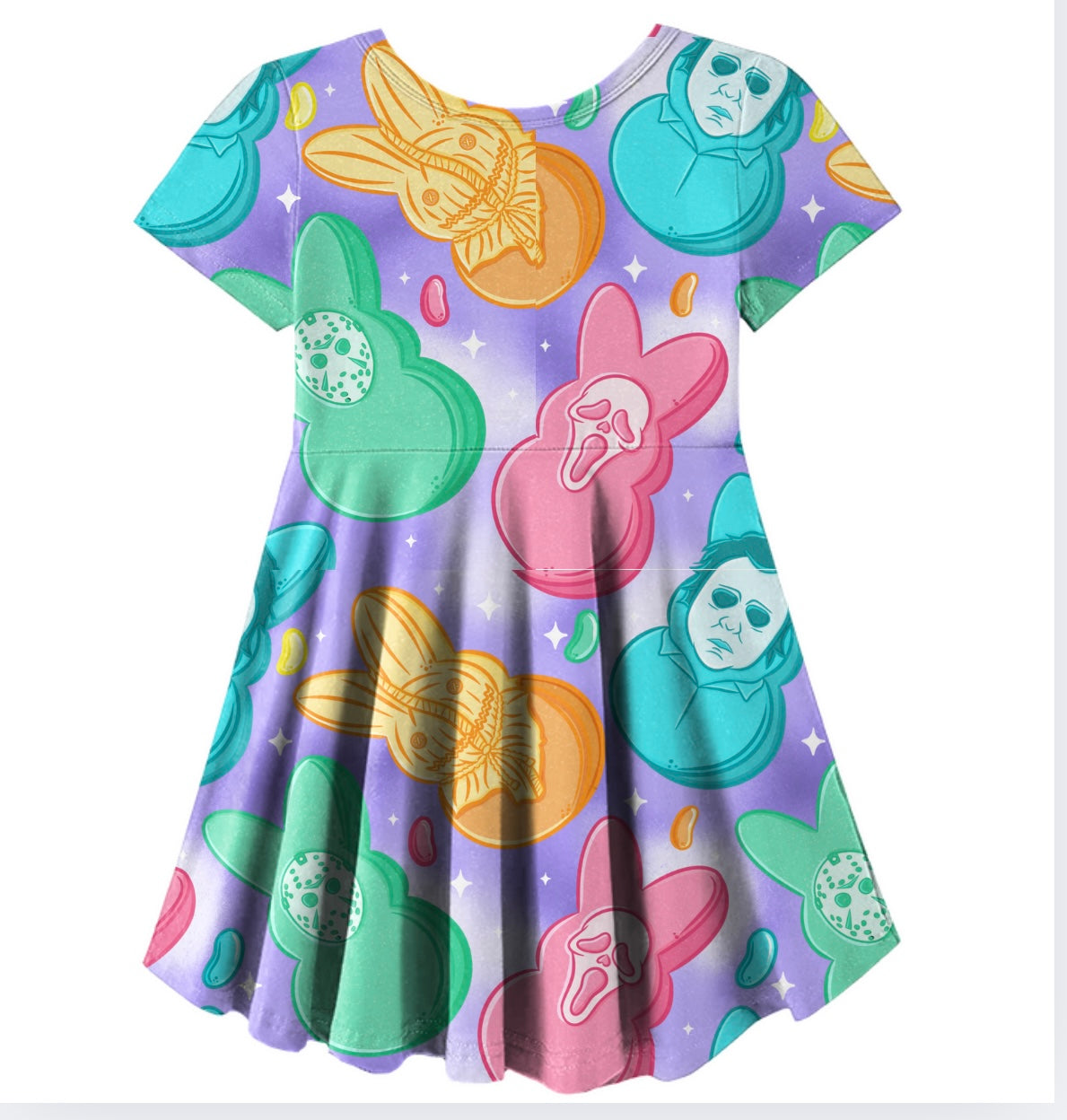 Pastel Easterween Skater Dress